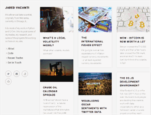 Tablet Screenshot of jaredvacanti.com